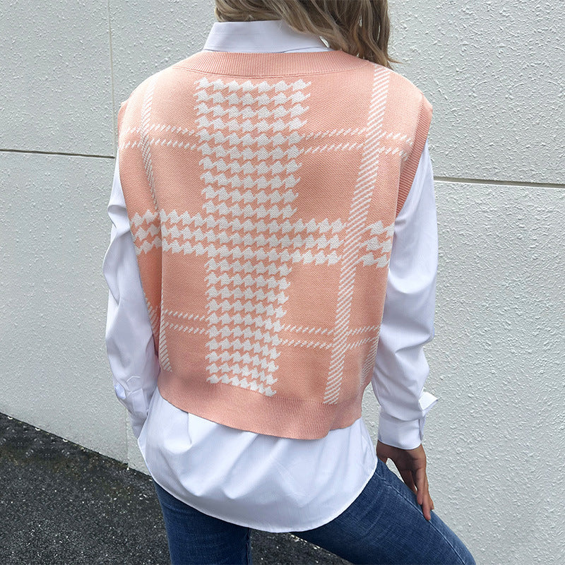 Maglione dal design curato