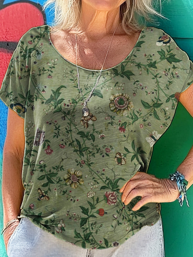 Maglietta in stile vintage senza tempo