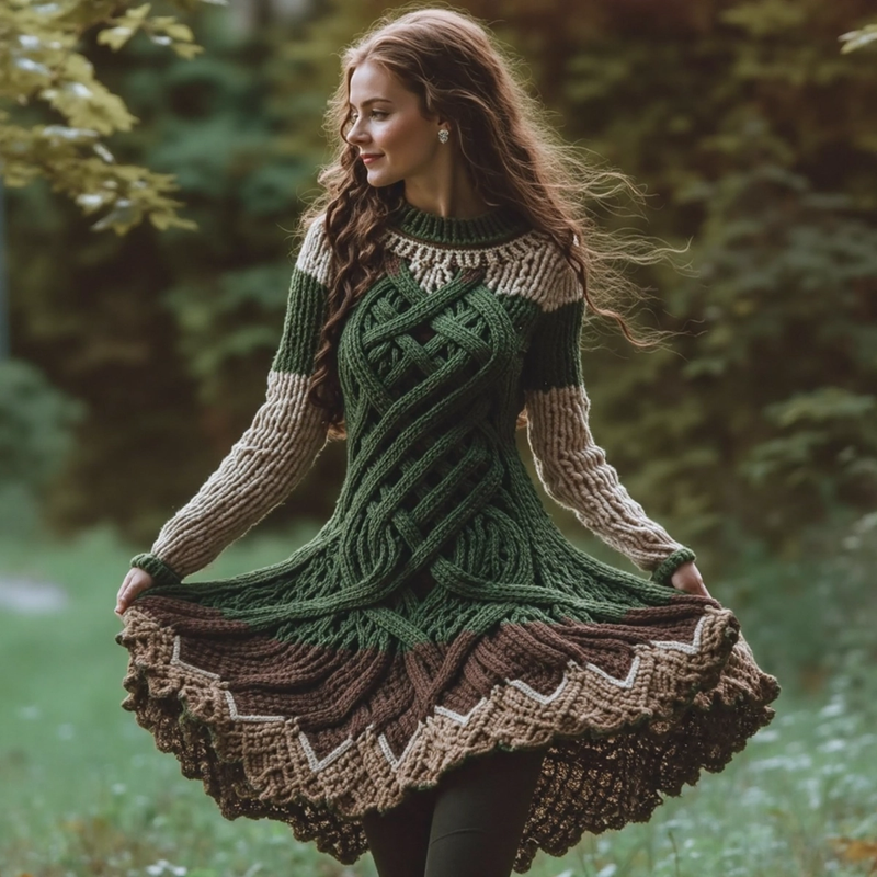 Maglione splendidamente realizzato
