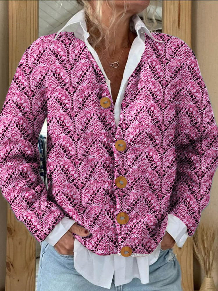 Cardigan dal design raffinato