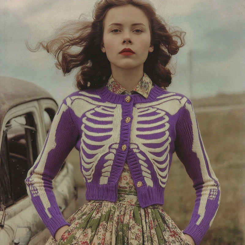 Cardigan dal design classico