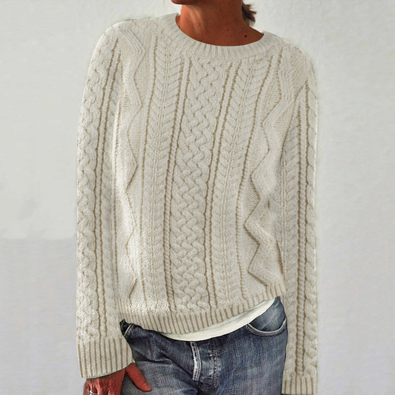 Woman Ryan Clan Aran Sweater elevenforest