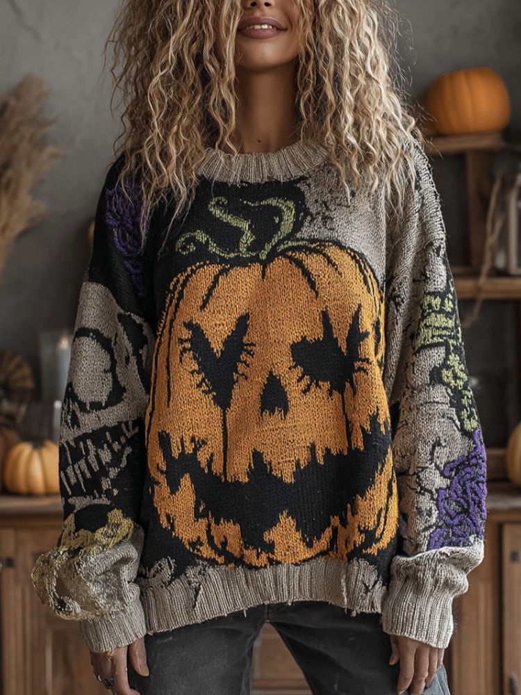 Maglione in stile vintage senza tempo