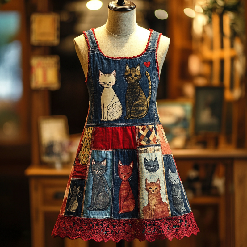 Vestito ispirato al vintage