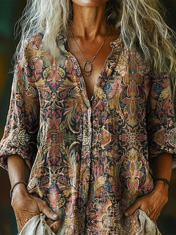 Camicia ispirato al vintage