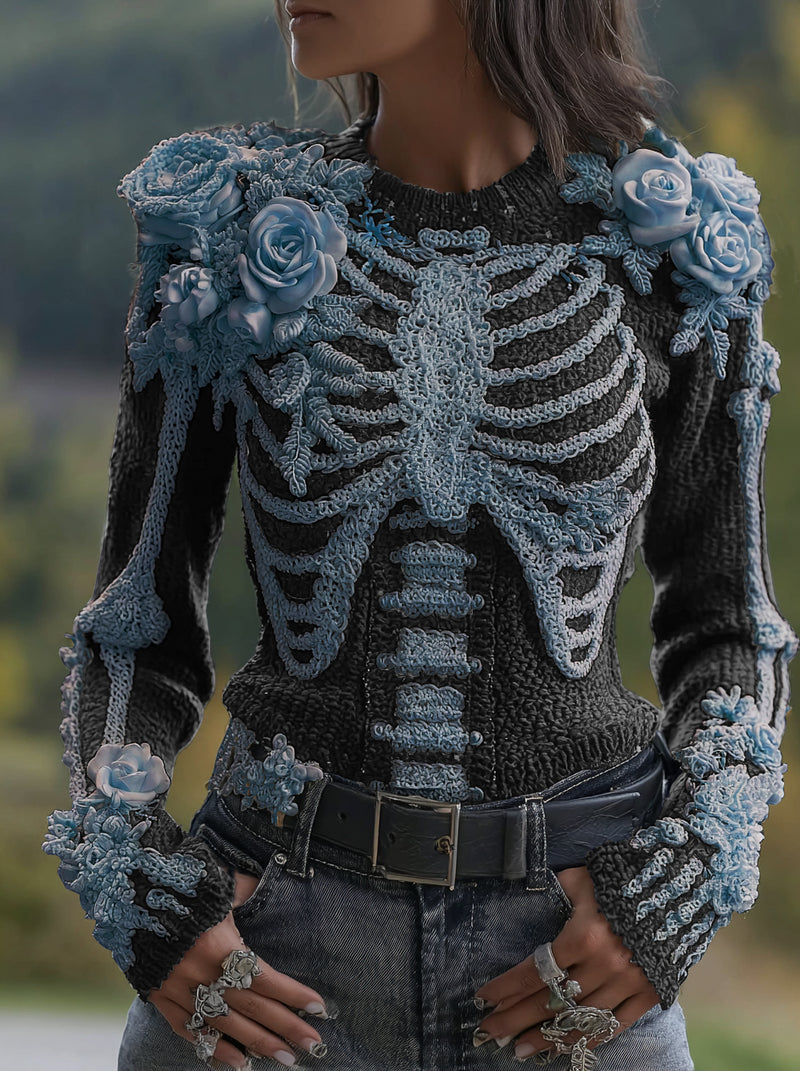 Maglione dal design curato