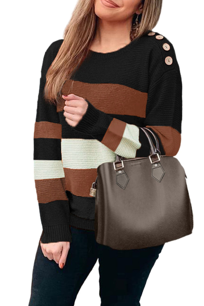 Maglione dal design curato