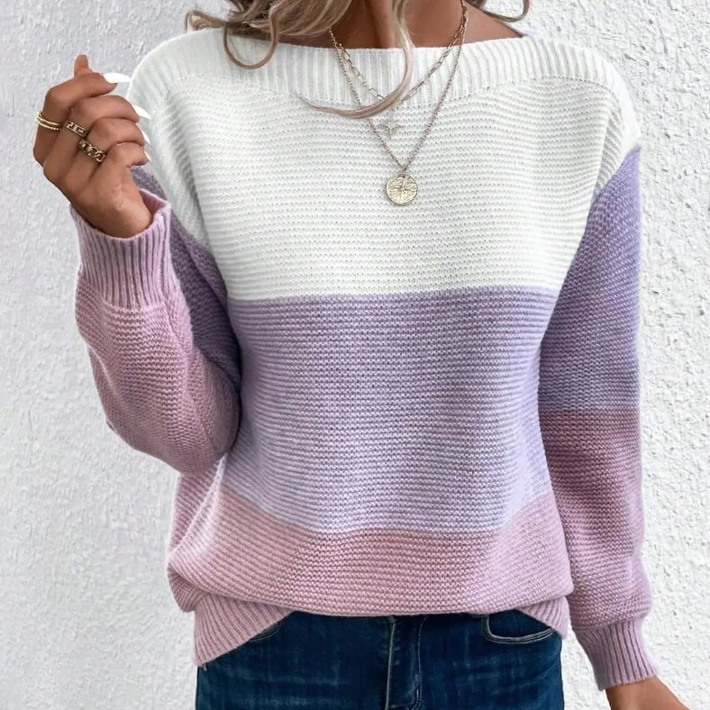 Maglione dal design curato