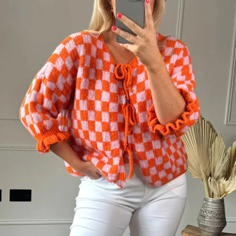 Maglione dal design curato