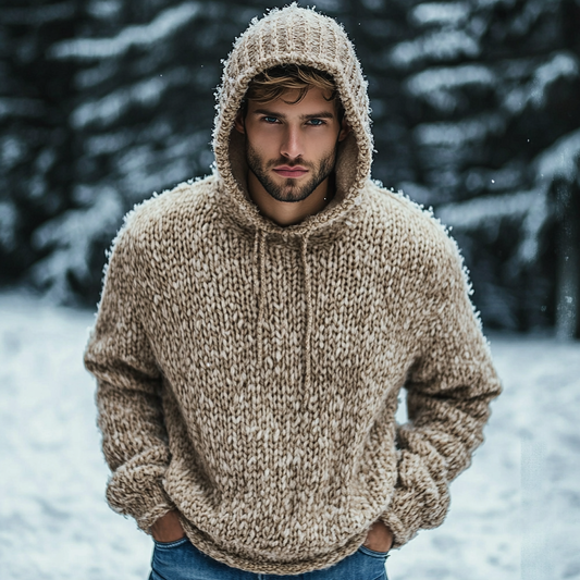 Men's Vingate Wool Blend Hooded Sweater elevenforest