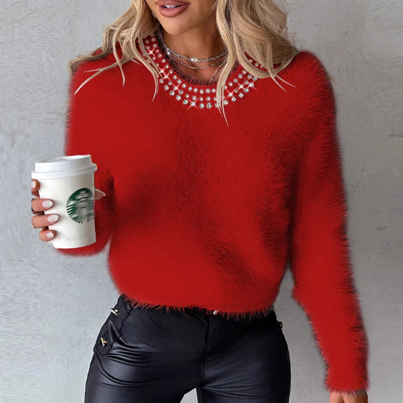 Maglione dal design curato