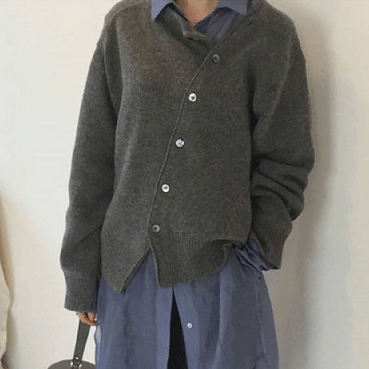 Maglione dal design curato