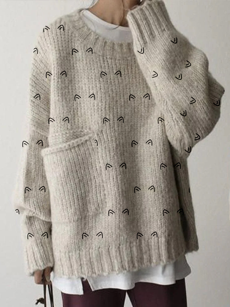 Maglione in stile vintage senza tempo
