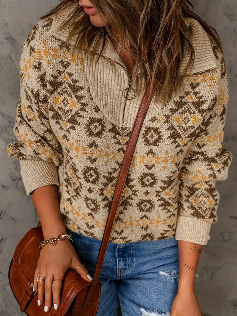 Maglione in stile vintage senza tempo