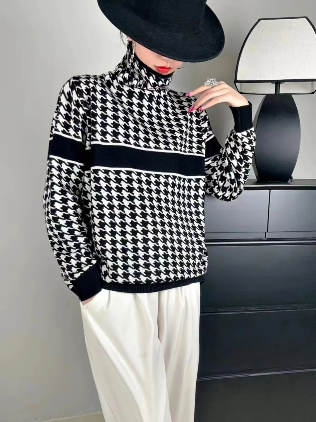 Maglione in stile vintage senza tempo