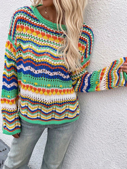 Maglione dal design curato