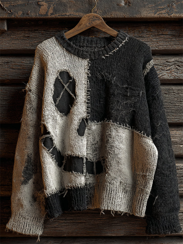 Maglione dal design curato