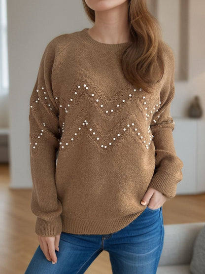 Maglione dal design curato
