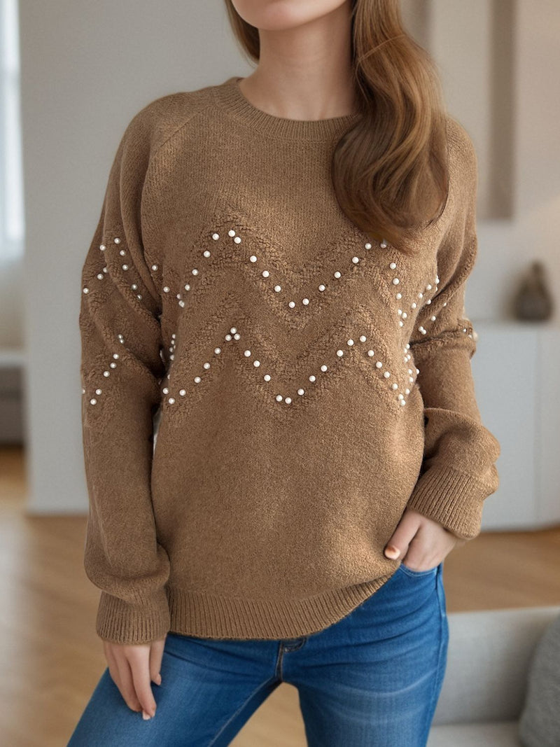 Maglione dal design curato