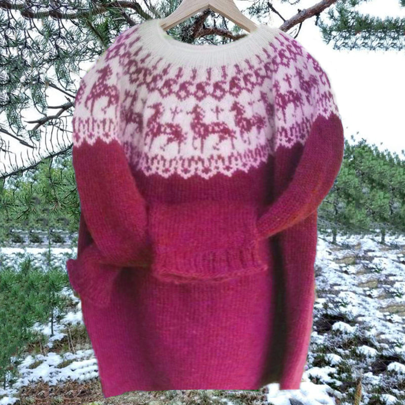 Maglione in stile vintage senza tempo