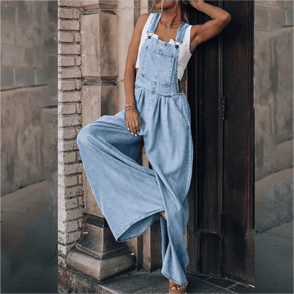 ER | Tuta in denim per donna