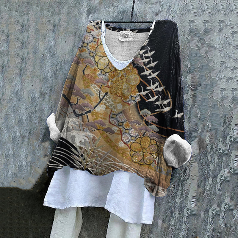 Camicia in stile vintage senza tempo