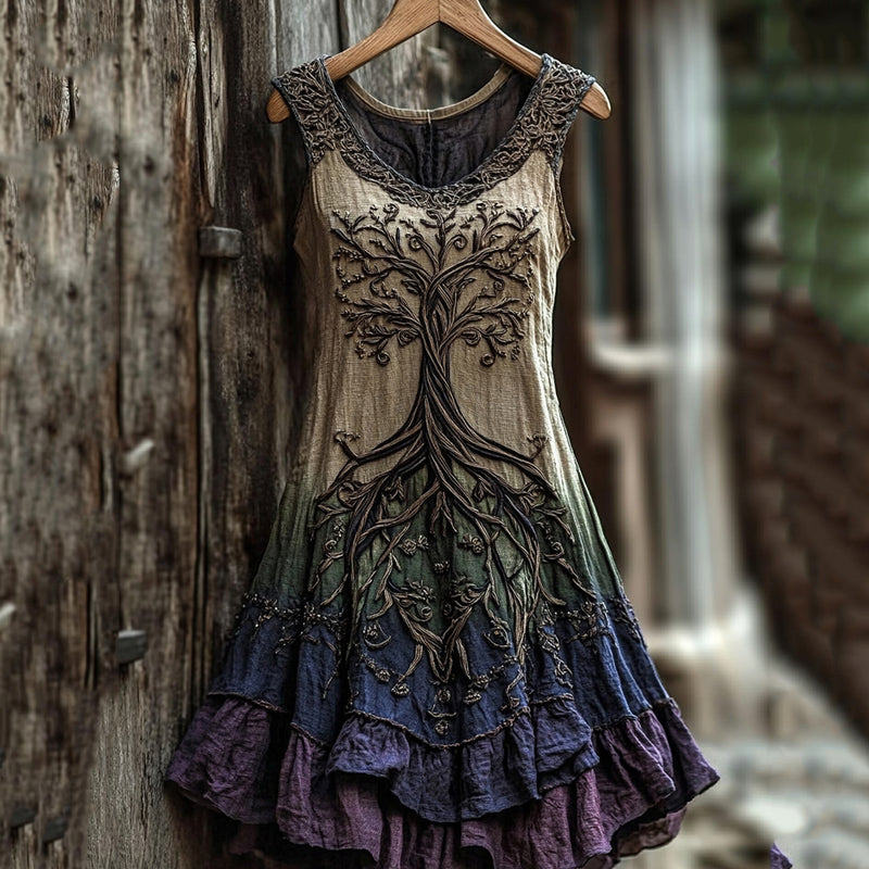 Vestito dal design curato