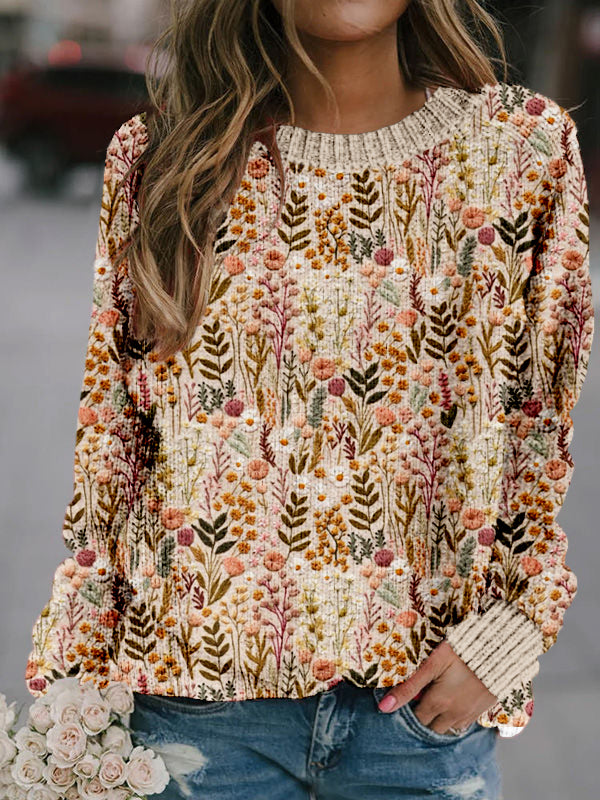 Maglione in stile vintage senza tempo