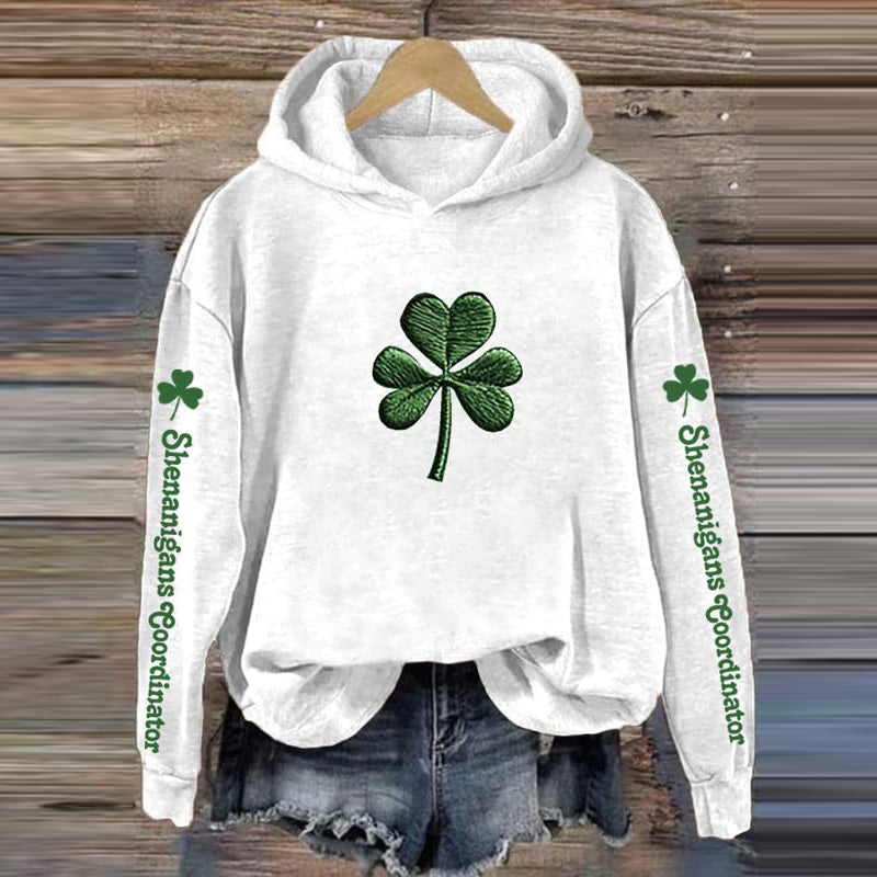 Comstylish Women'S St. Patrick'S Day Printed Hat Sweatshirt