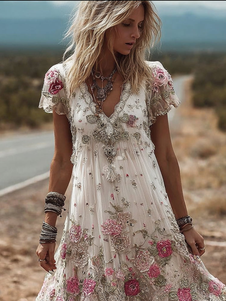 Vestito ispirato al vintage