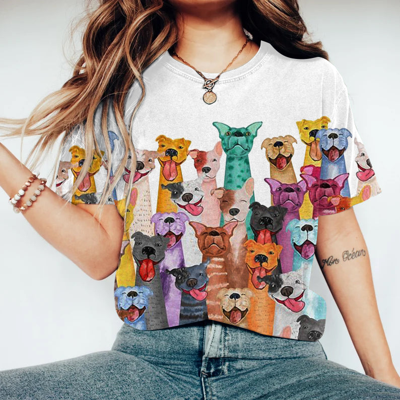 Maglietta dal design curato