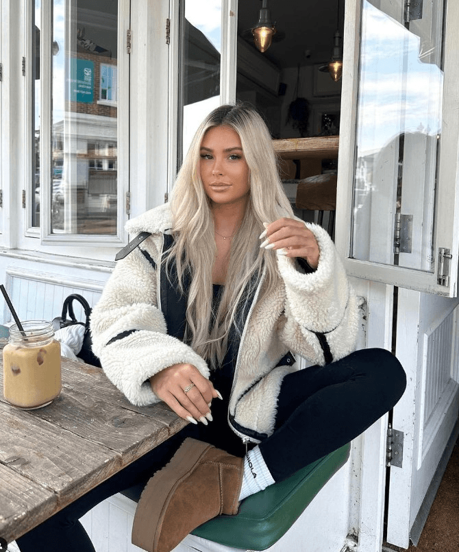 LP | Calda giacca in pile