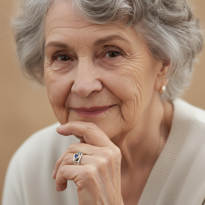 Anello bellissimo con stile unico