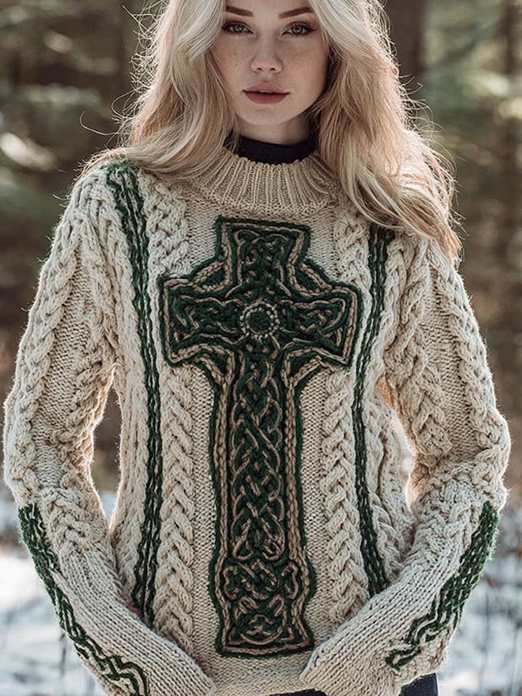 Maglione in stile vintage senza tempo