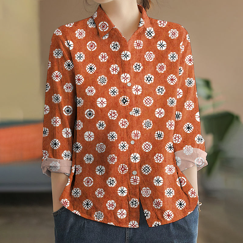 Camicia in stile vintage senza tempo