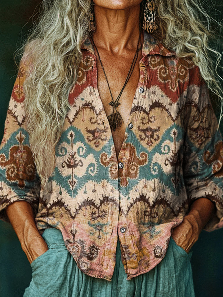 Camicia dal design curato