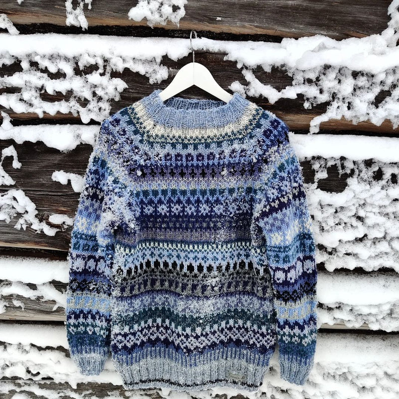 Maglione dal design curato