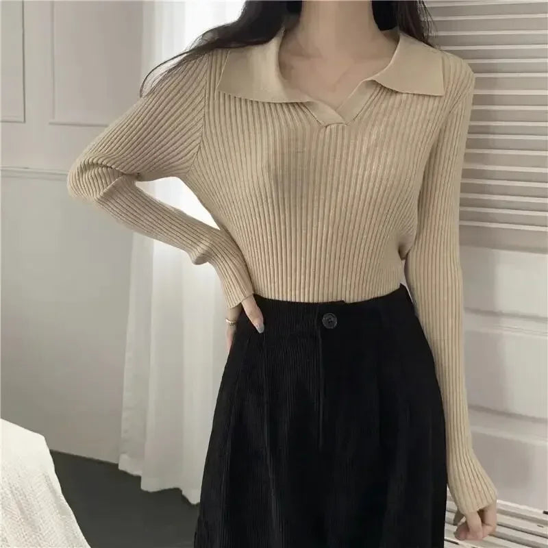 Maglione dal design curato