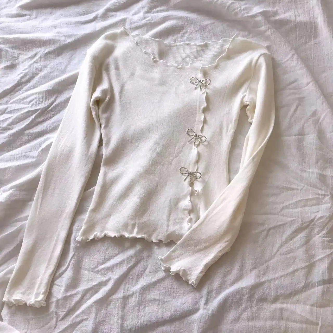 Maglione dal design curato