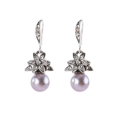 Perla Orecchino vintage fatto a mano