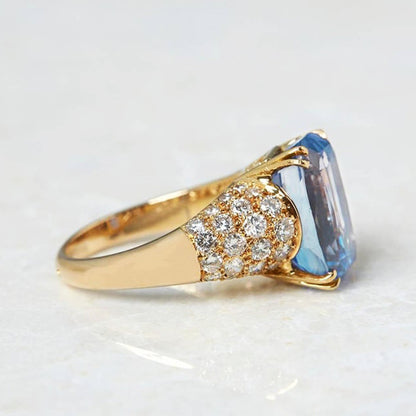 Oro Anello stupendo per uso quotidiano