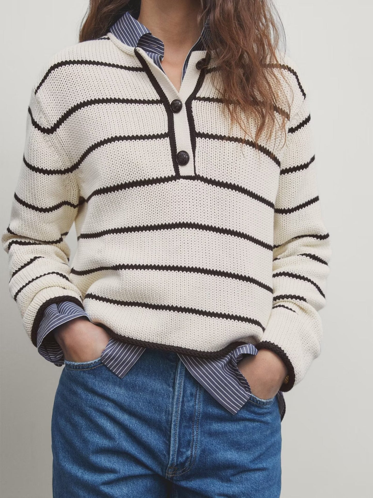 Maglione dal design classico