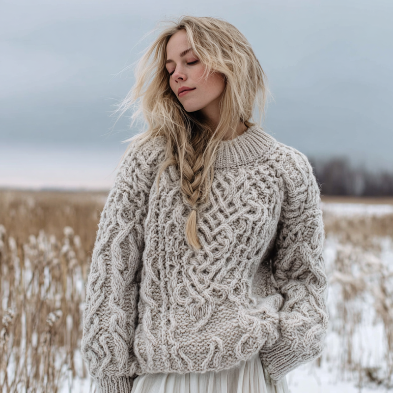 Maglione splendidamente realizzato