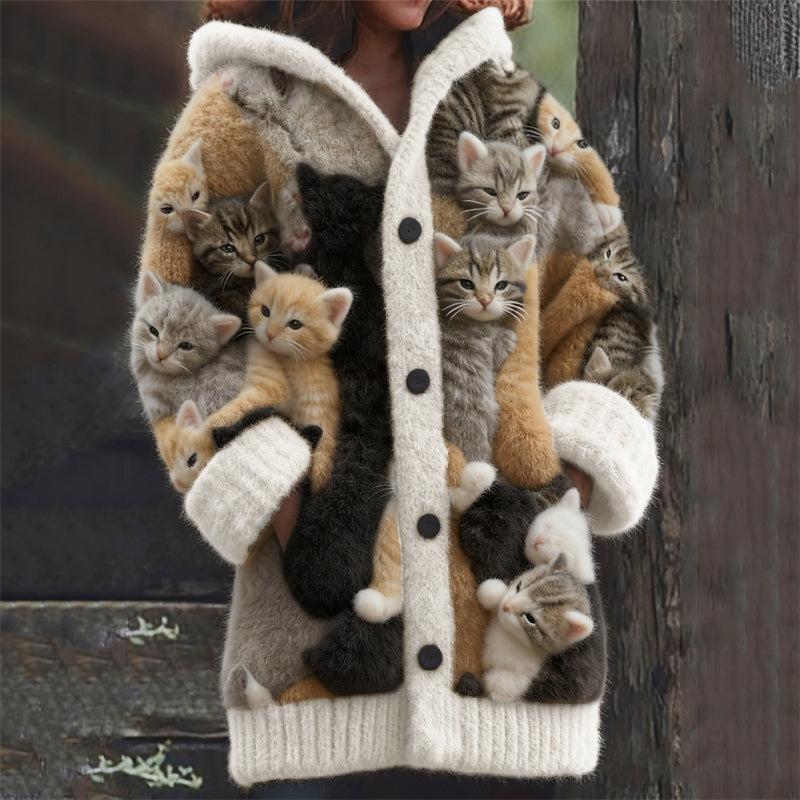 Cardigan dallo stile vintage senza tempo