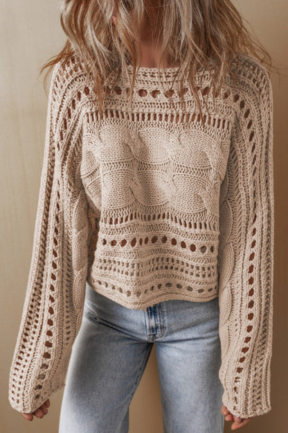 Maglione dal design curato