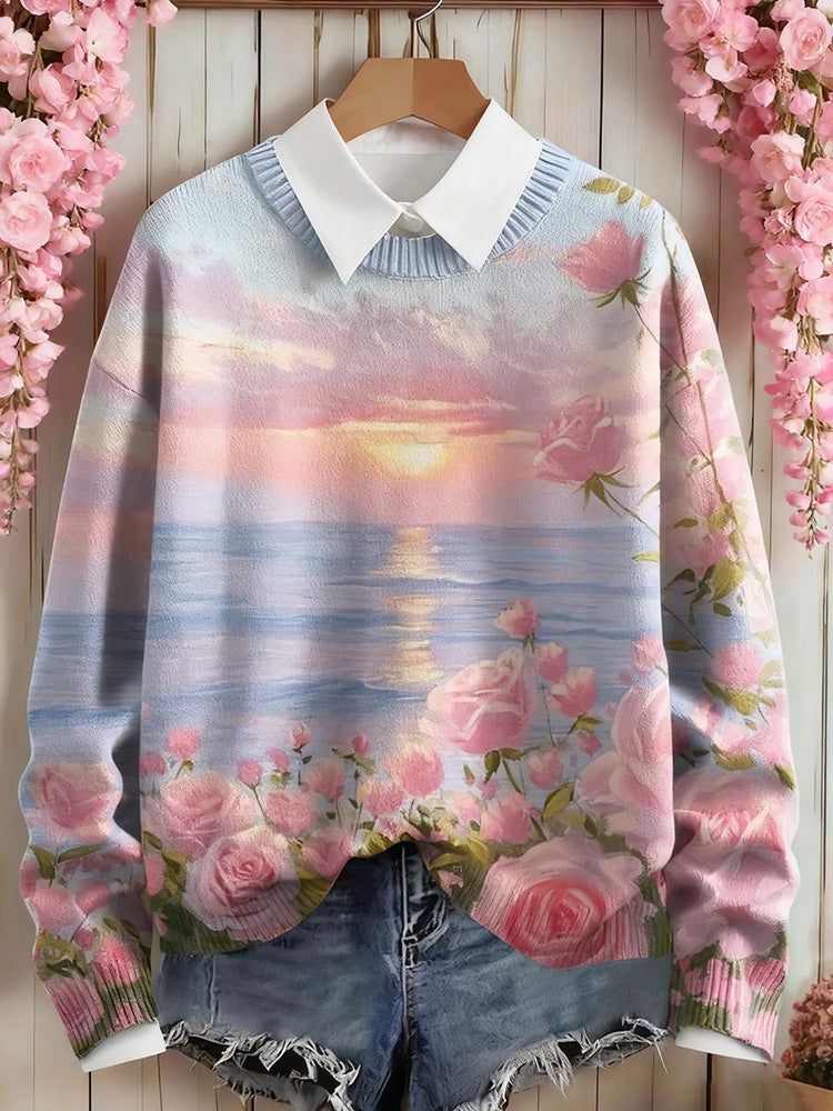 Maglione in stile vintage senza tempo