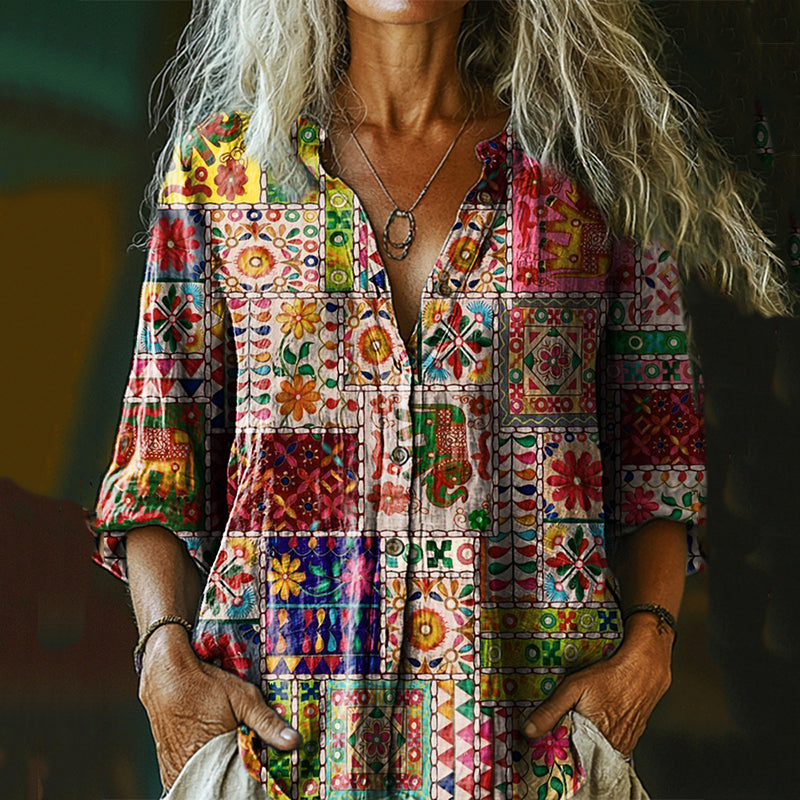 Camicia dal design curato