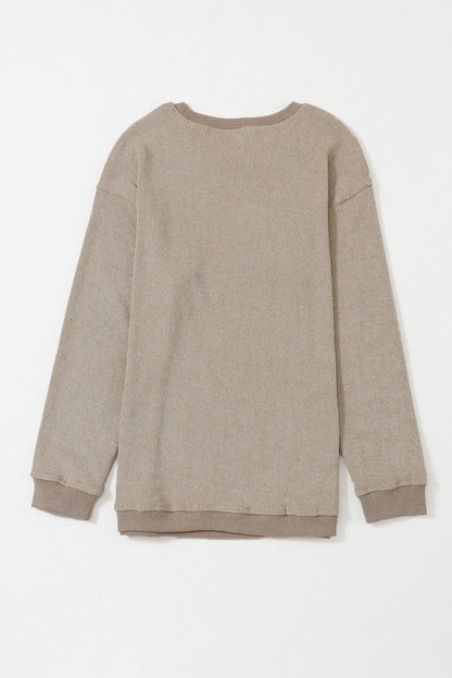 Maglione dal design curato