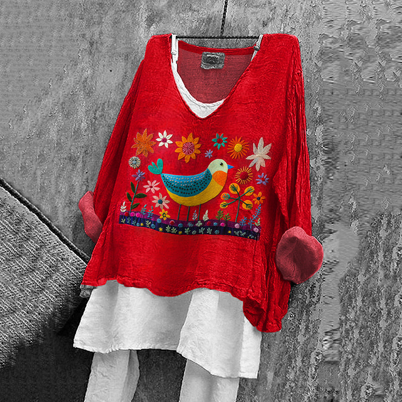 Camicia in stile vintage senza tempo