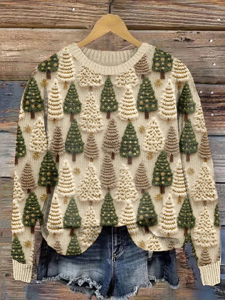Maglione dal design curato